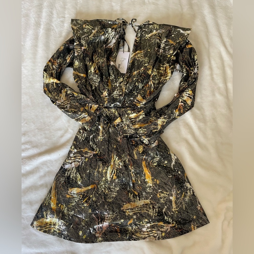 IRO Kanter Metallic mini dress - Picture 16 of 16
